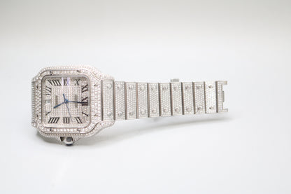 Cartier Santos Large 4072 Diamond Men's Watch - Secondhand (Local Pick-Up)
