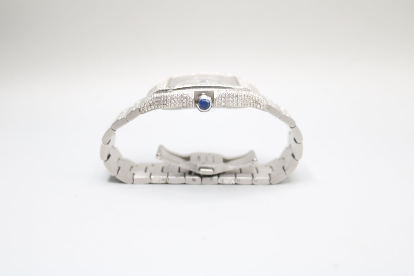 Cartier Santos Large 4072 Diamond Men's Watch - Secondhand (Local Pick-Up)