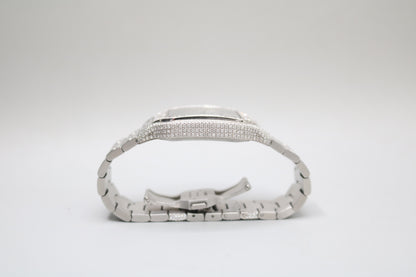 Cartier Santos Large 4072 Diamond Men's Watch - Secondhand (Local Pick-Up)