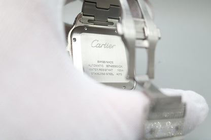 Cartier Santos Large 4072 Diamond Men's Watch - Secondhand (Local Pick-Up)