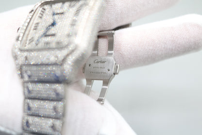 Cartier Santos Large 4072 Diamond Men's Watch - Secondhand (Local Pick-Up)