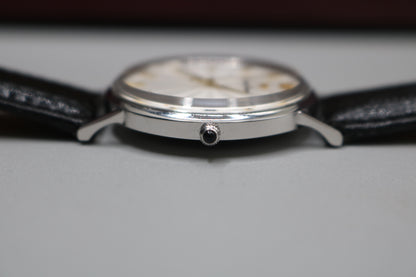 Lucien Piccard 14K White Gold Men's Quartz Watch 22478 - Pre-Owned
