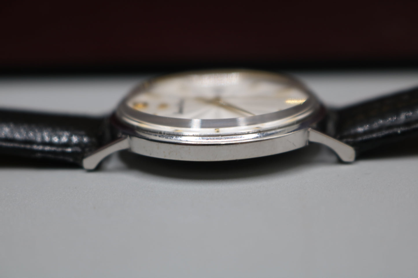 Lucien Piccard 14K White Gold Men's Quartz Watch 22478 - Pre-Owned