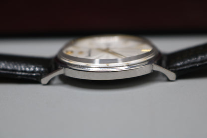 Lucien Piccard 14K White Gold Men's Quartz Watch 22478 - Pre-Owned