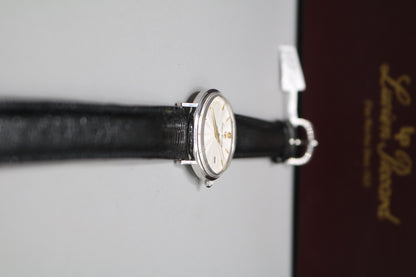 Lucien Piccard 14K White Gold Men's Quartz Watch 22478 - Pre-Owned