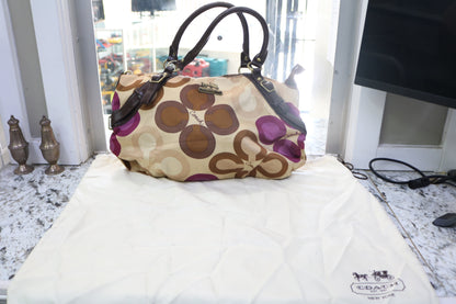Coach Madison Sophia Clover Satchel Crossbody - Pre-Owned