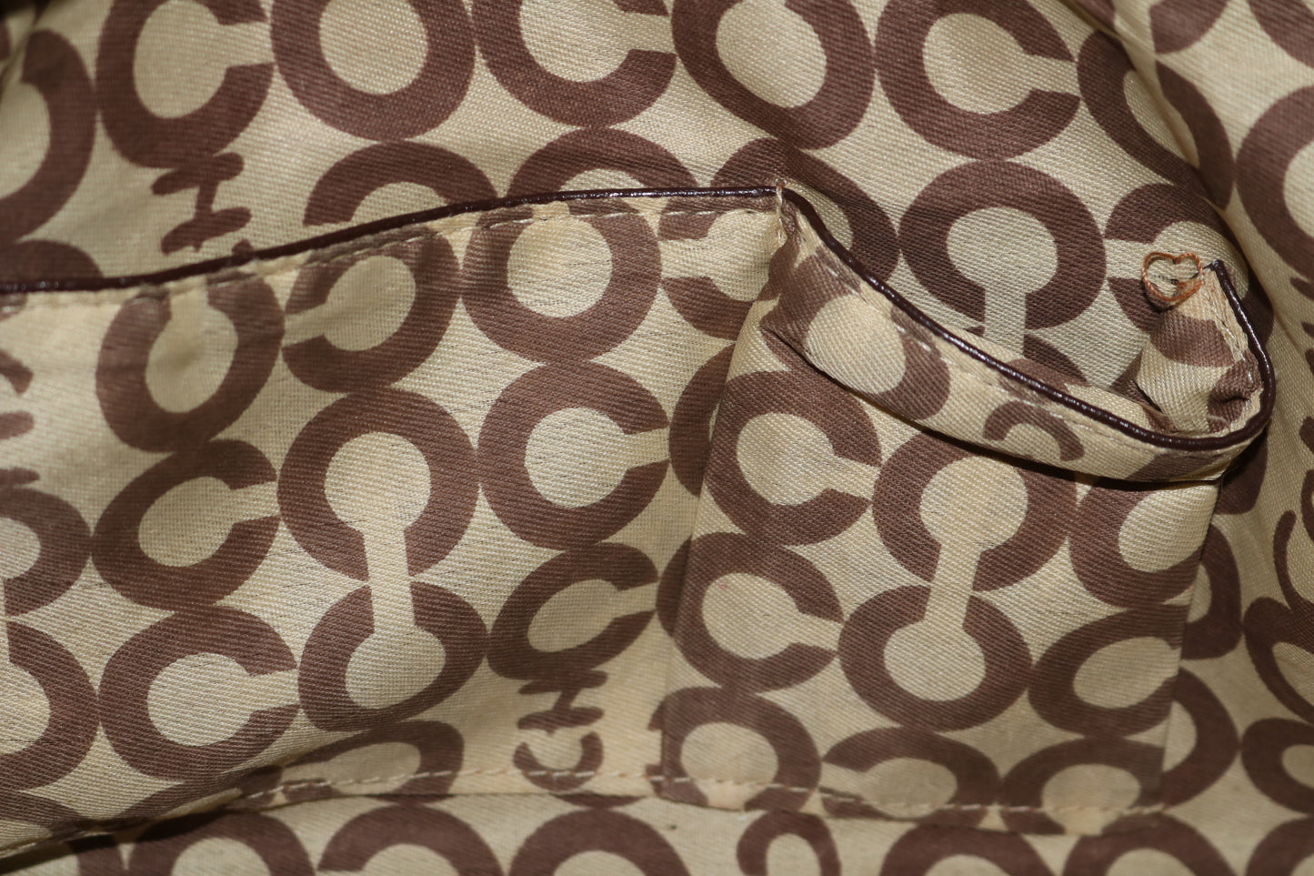 Coach Madison Sophia Clover Satchel Crossbody - Pre-Owned