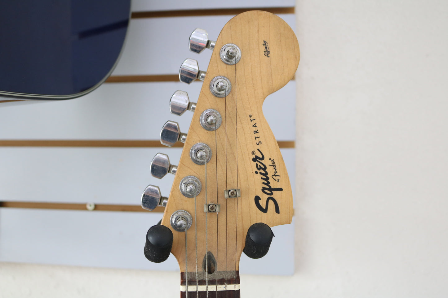Squier Strat Electric Guitar Black and White (No Shipping)