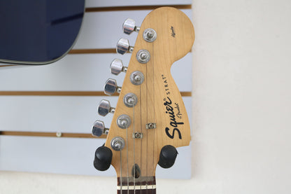 Squier Strat Electric Guitar Black and White (No Shipping)