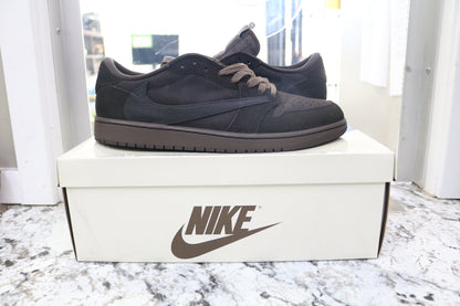 Air Jordan 1 x Travis Scott Velvet Brown and Dark Mocha (Size 13)