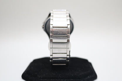 Movado Masino 77.1.14.1581 Black Dial Stainless Steel 39 mm Quartz Men's Watch