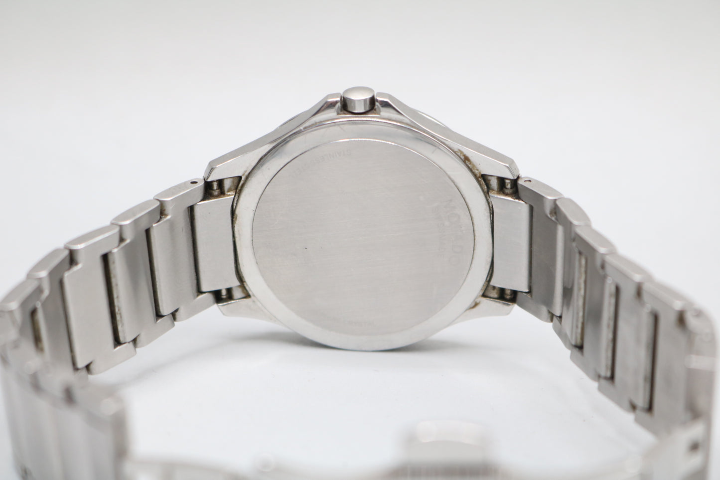 Movado Masino 77.1.14.1581 Black Dial Stainless Steel 39 mm Quartz Men's Watch