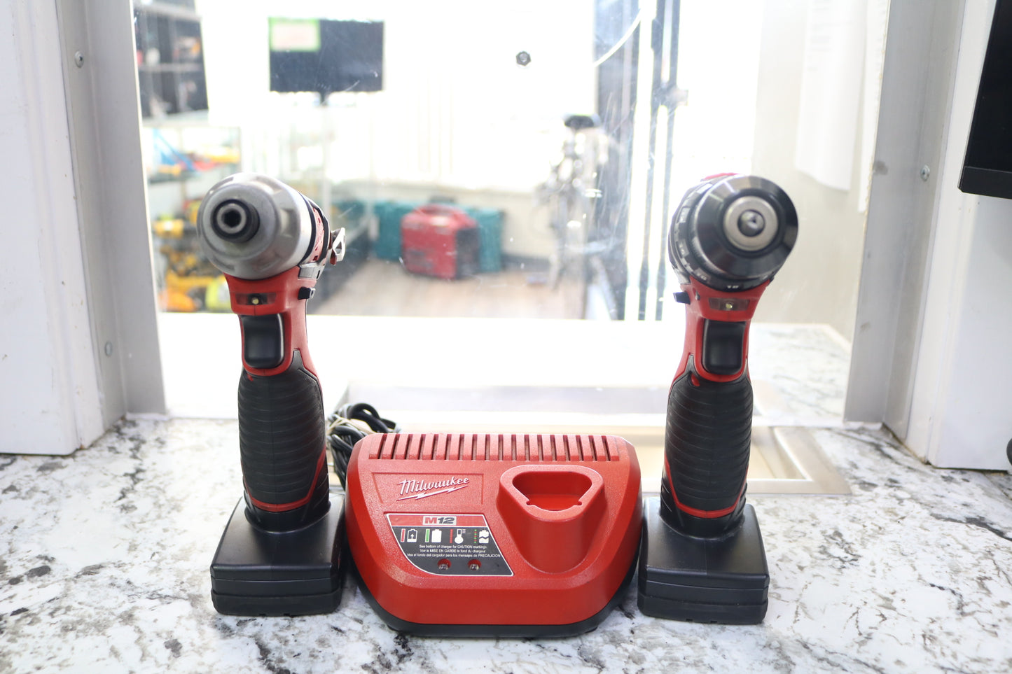 Milwaukee 12V Drill & Impact Combo Kit 2 Batteries and Charger