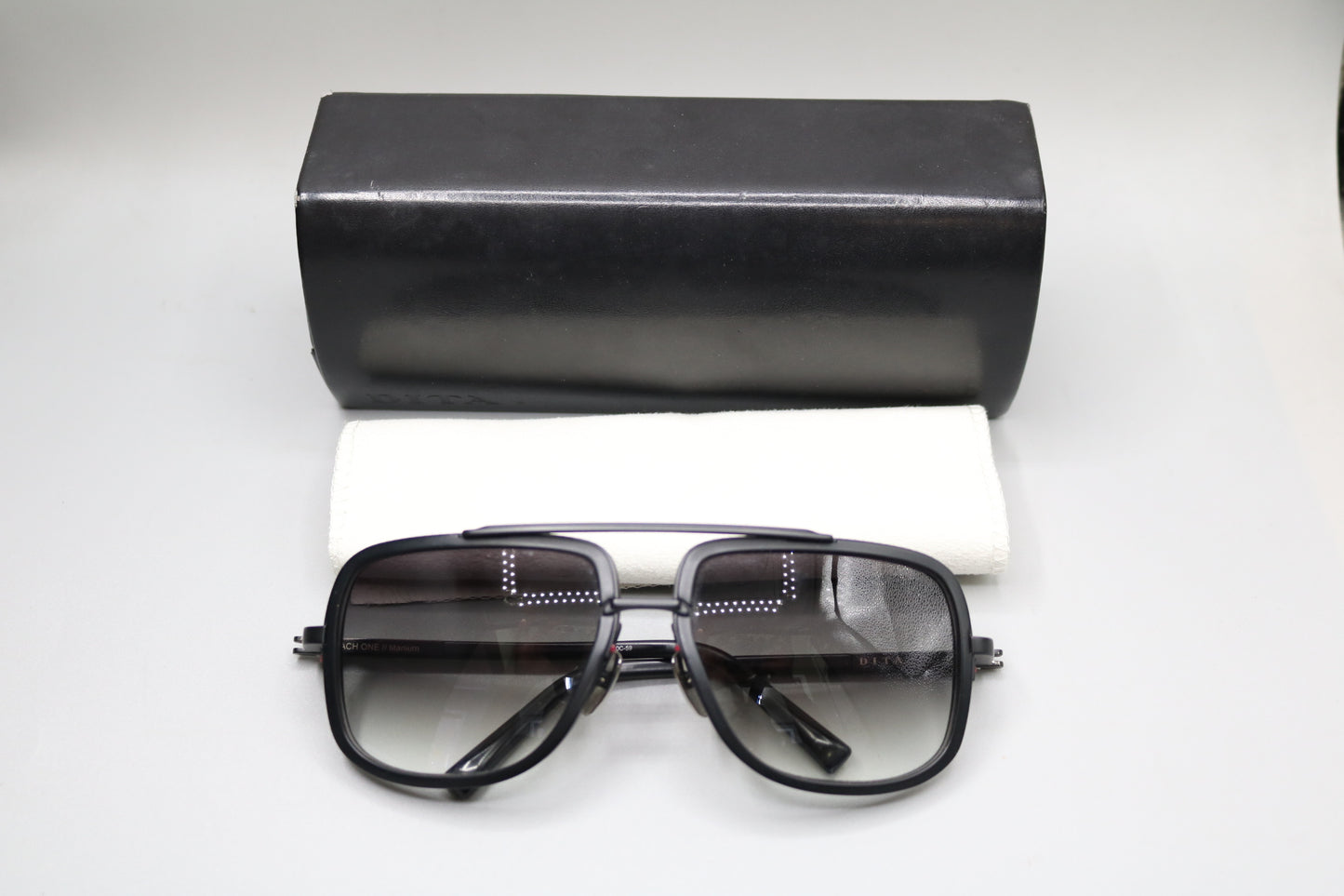 Dita Mach One Sunglasses Black Titanium