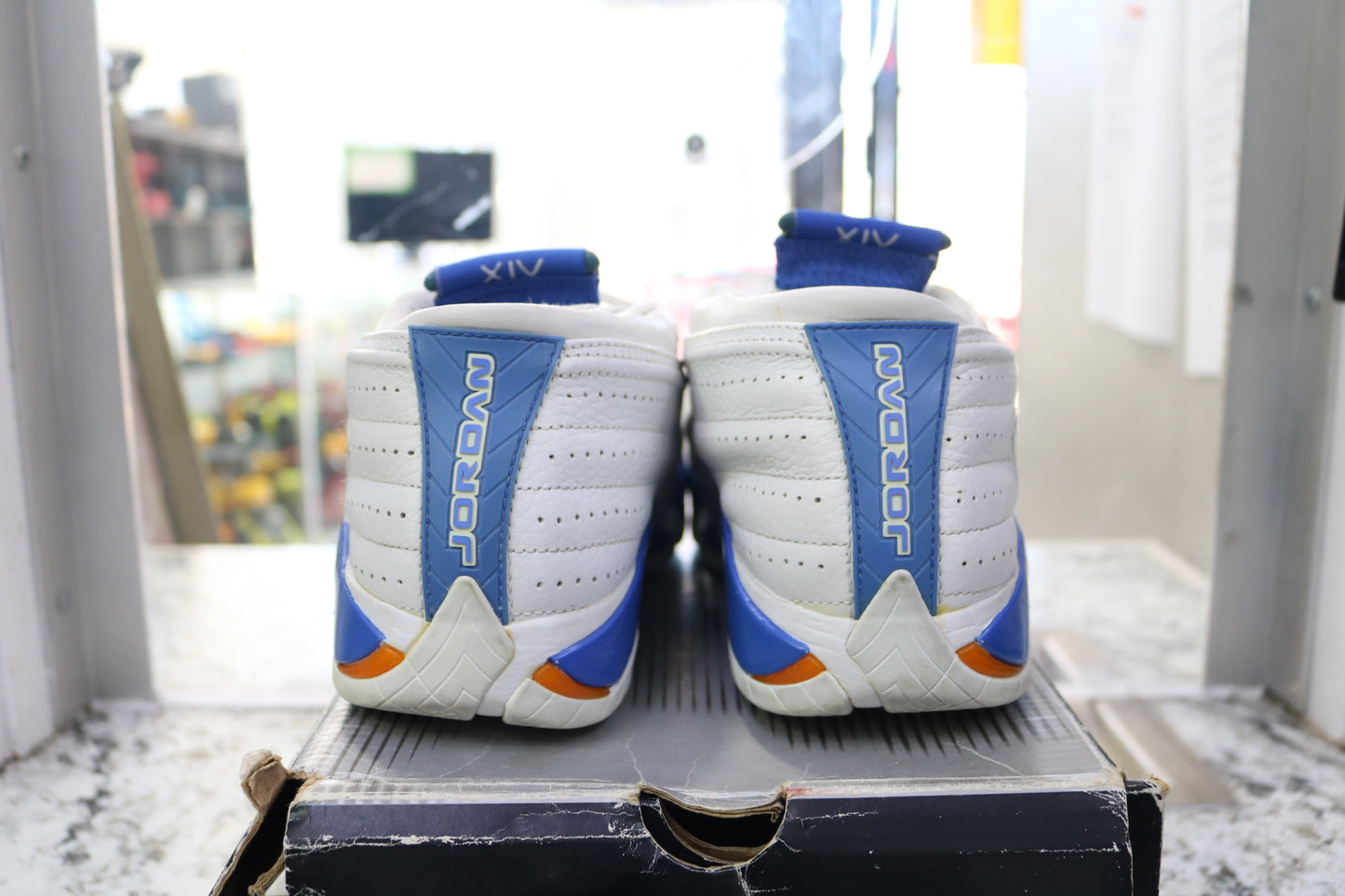 Air Jordan 14 Low Pacific Blue (Size 7.5 Men)