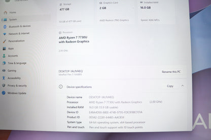 2024 Lenovo IdeaPad Flex 5 16ABR8 (512GB,16GB RAM,AMD Ryzen 7 7730U, Windows 11 Home)