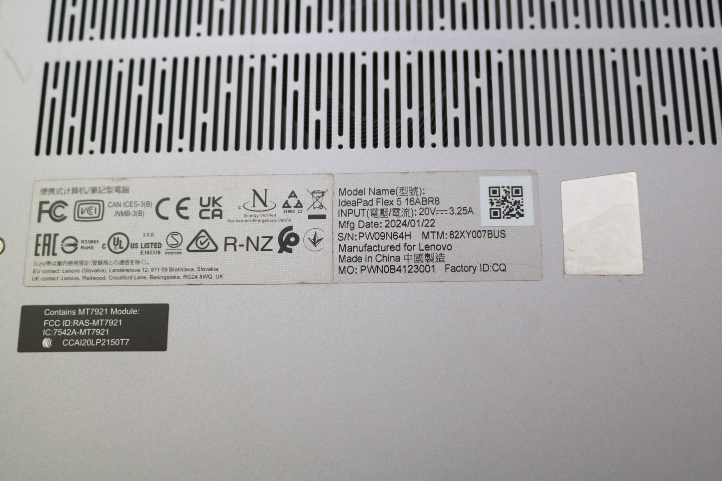 2024 Lenovo IdeaPad Flex 5 16ABR8 (512GB,16GB RAM,AMD Ryzen 7 7730U, Windows 11 Home)