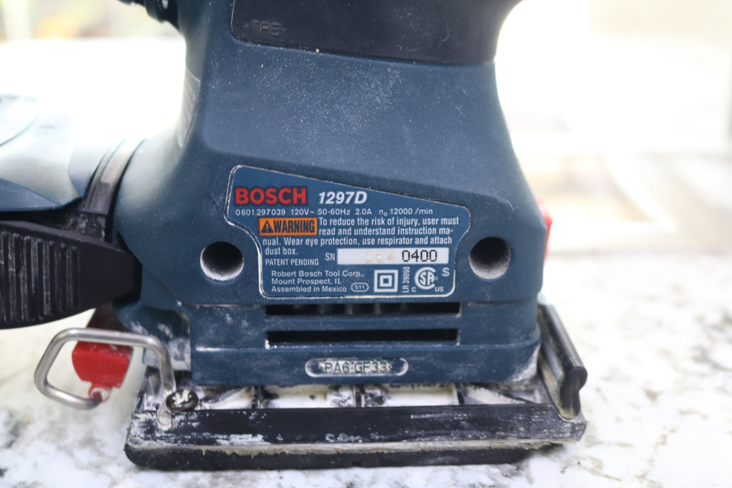 Bosch 1297D Corded 1/4 Finishing Sander
