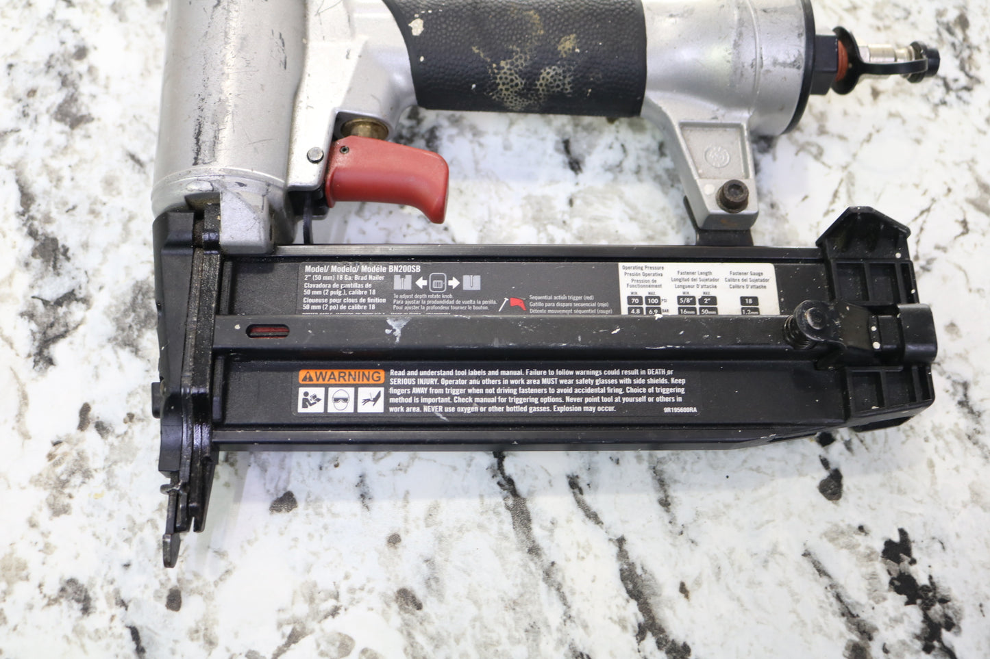 Porter-Cable BN200SB 18 Gauge 2in Brad Nailer