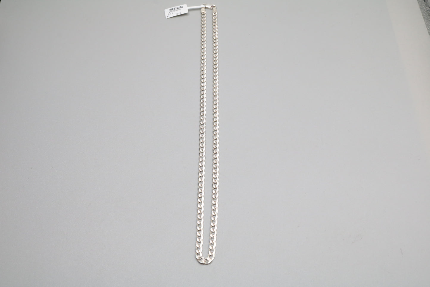 Sterling Silver Curb Chain (19 Inches)