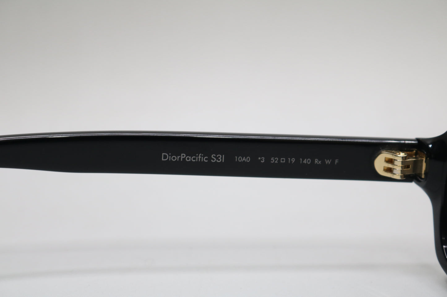 Christian Dior DiorPacific S3I Black Sunglasses w/ Full Set - Pre-Owned