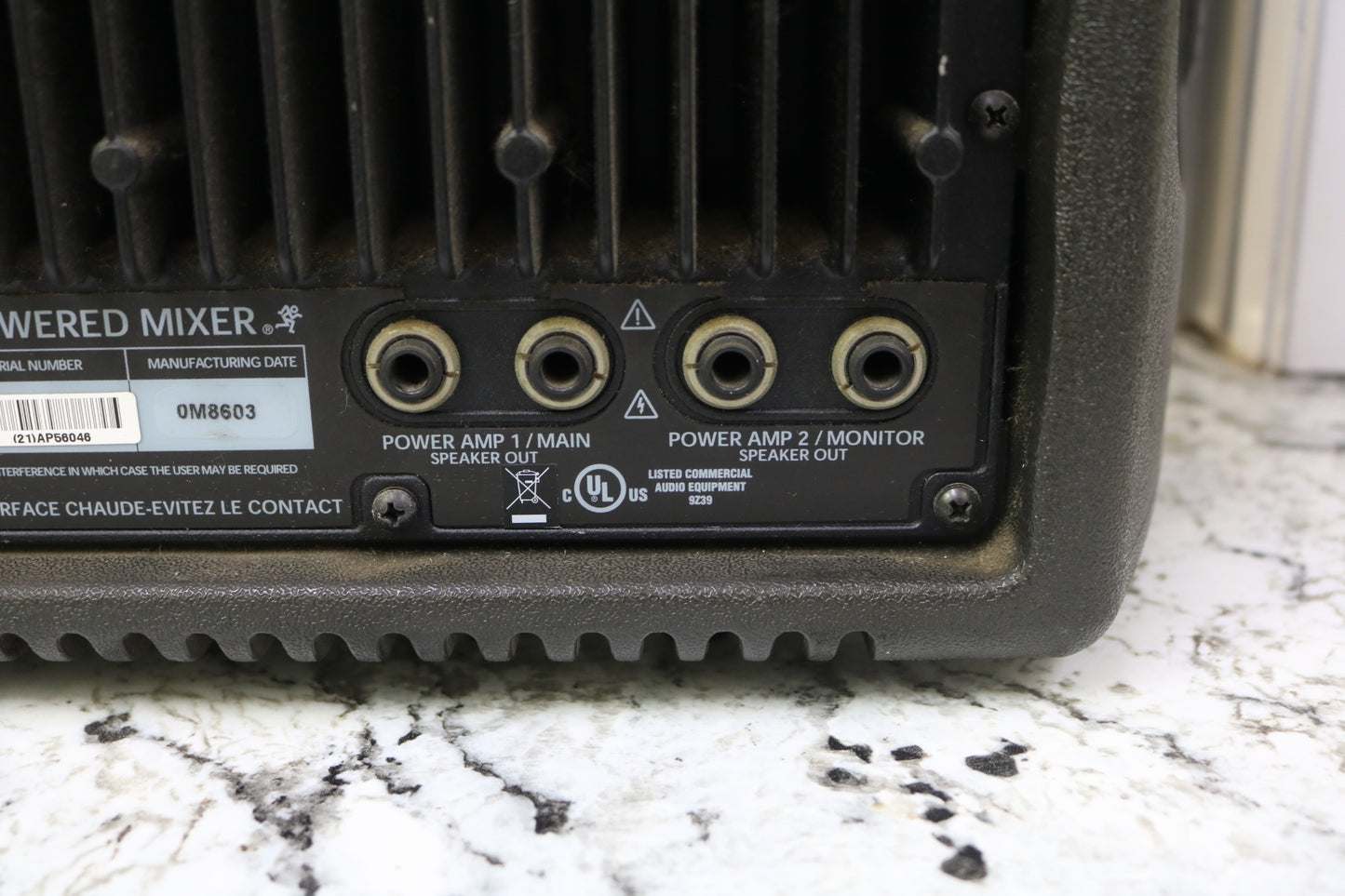Mackie 808M Powered Mixer (Please Read) (Local Pick-up Only)