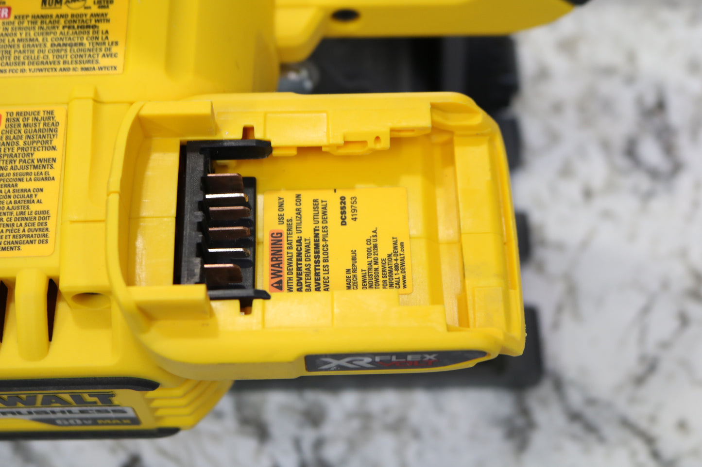 DeWalt DCS520 Track Saw with Case (Local Purchase Only)