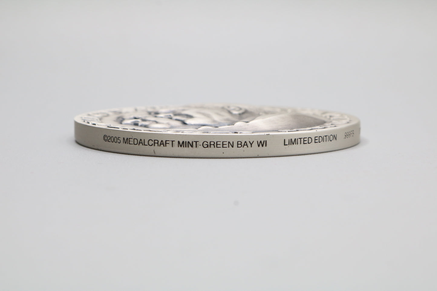 2005 President George Bush & VP Richard Cheney 2nd Inauguration Silver .999 Medal