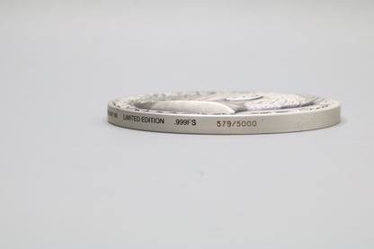 2005 President George Bush & VP Richard Cheney 2nd Inauguration Silver .999 Medal