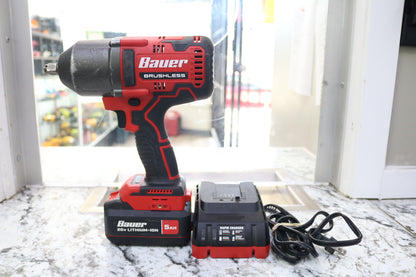 Bauer 2085CR-B 20V Brushless Cordless, 1/2 inch Impact Wrench