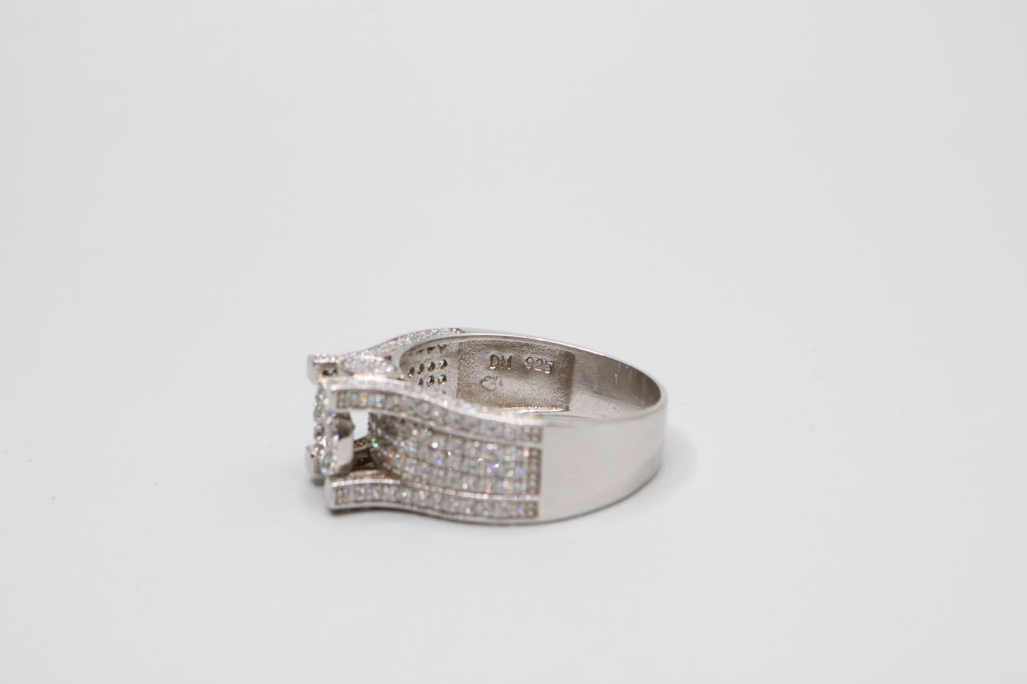 Sterling Silver CZ Ring (Size 11 1/2)