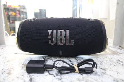 Black JBL Xtreme 3 Bluetooth Speaker Comes With an Aftermarket Charger