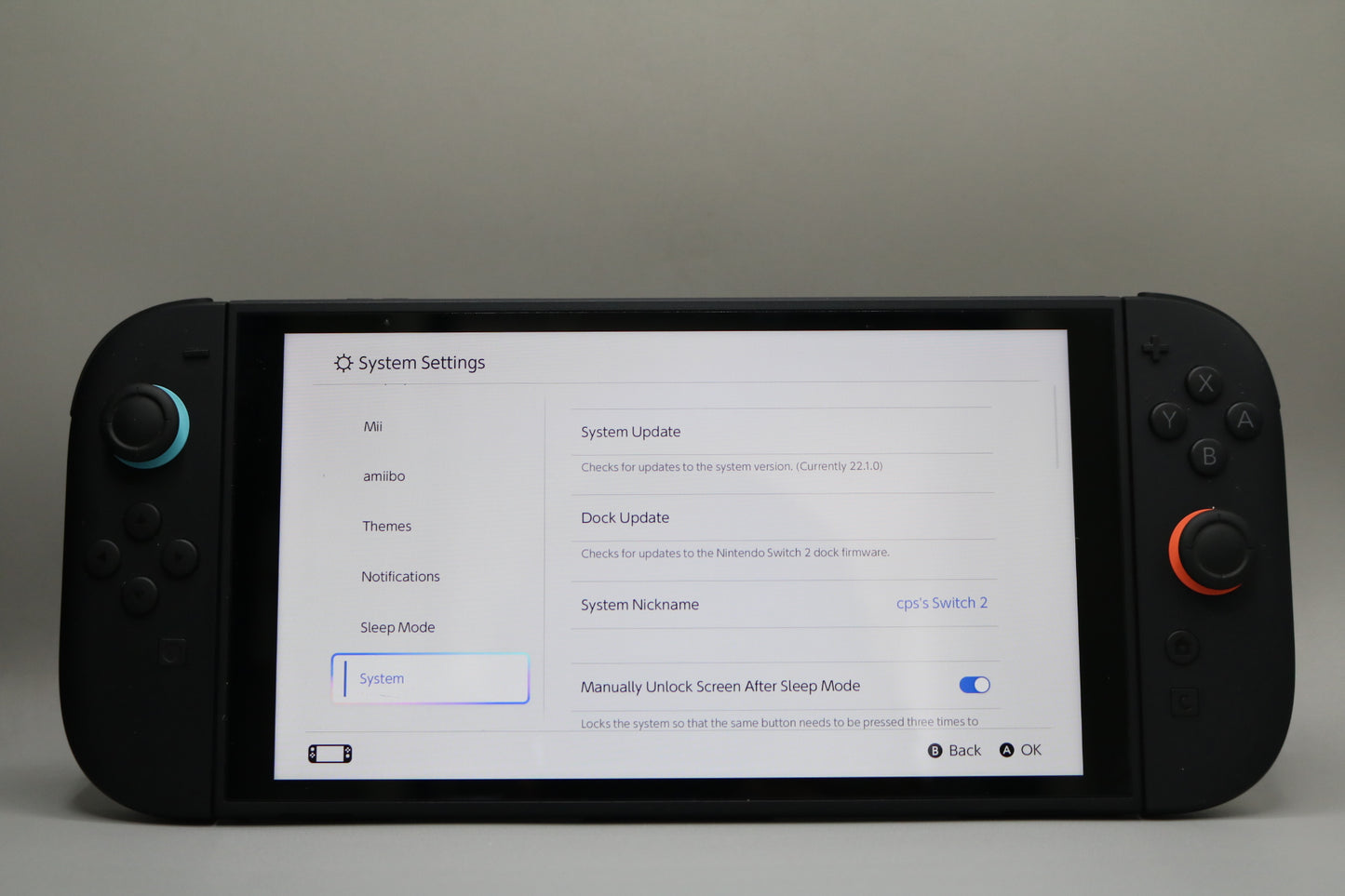 Nintendo BEE-001 Switch 2 Console