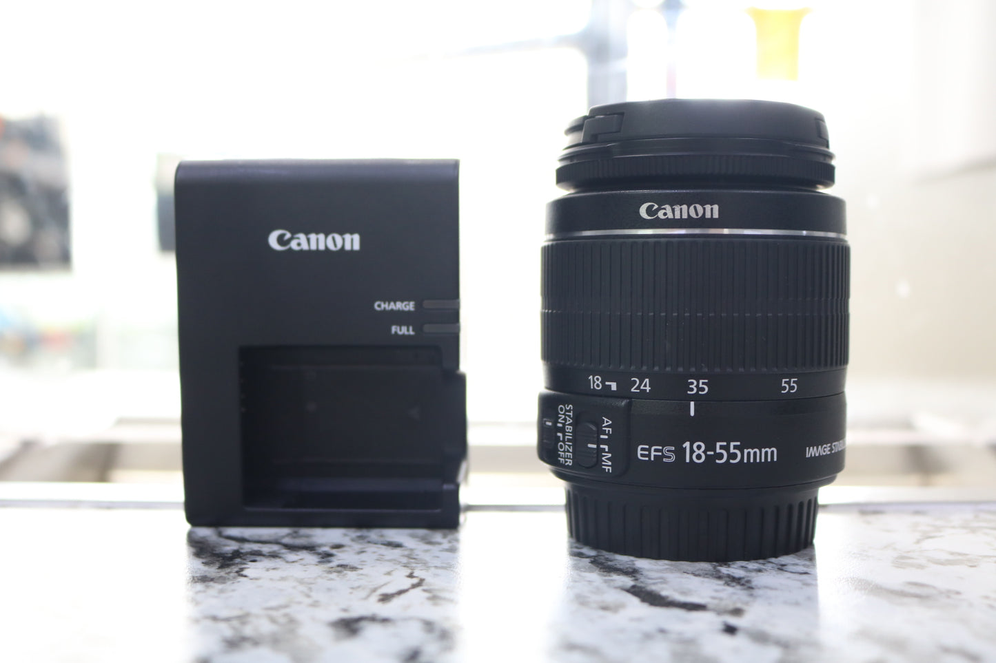Canon EOS Rebel T7 Camera with a 18-55mm Lens