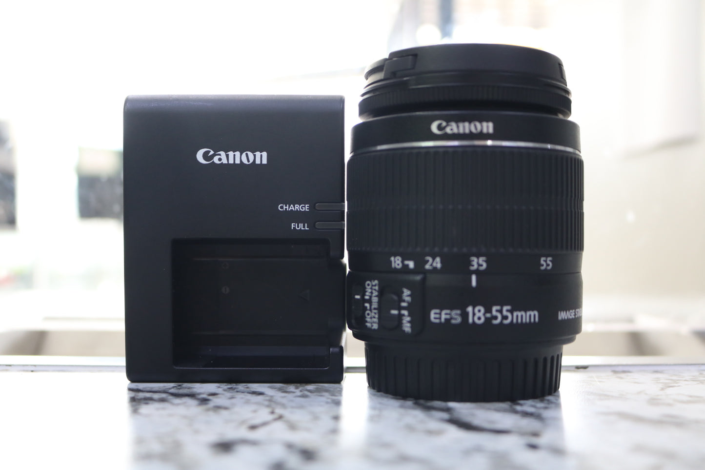 Canon EOS Rebel T7 Camera with a 18-55mm Lens