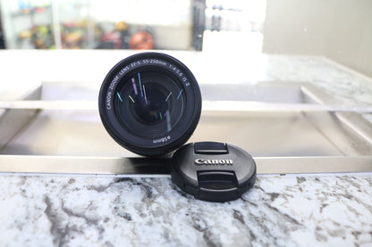 Canon EFS 55-250MM Lens 1:4-5.6 IS II