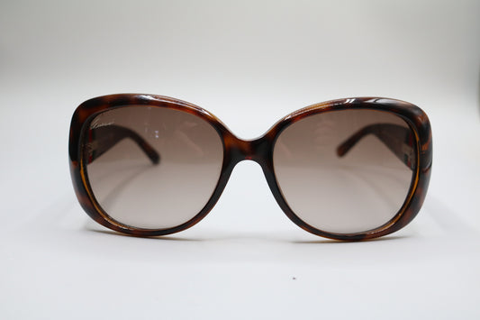 Gucci GG3644 Round Brown Sunglasses