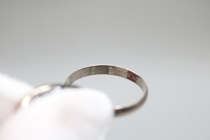 Cartier Trinity Ring White Gold and Ceramic (Size 65 or 11 & 1/4) (Local Purchase Only)
