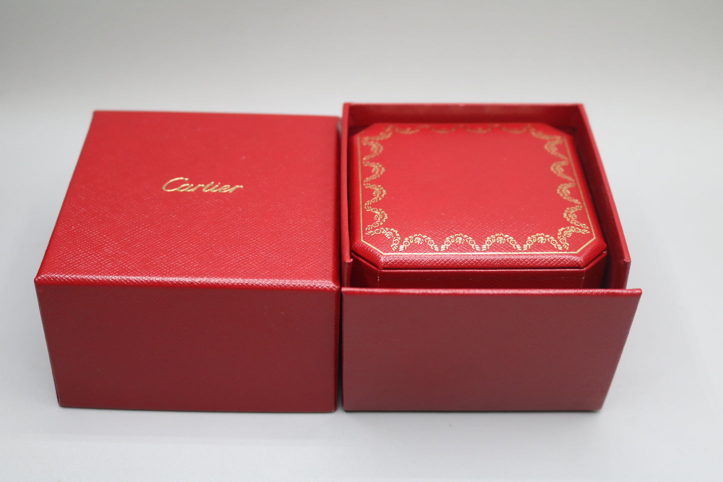 Cartier Trinity Ring White Gold and Ceramic (Size 65 or 11 & 1/4) (Local Purchase Only)