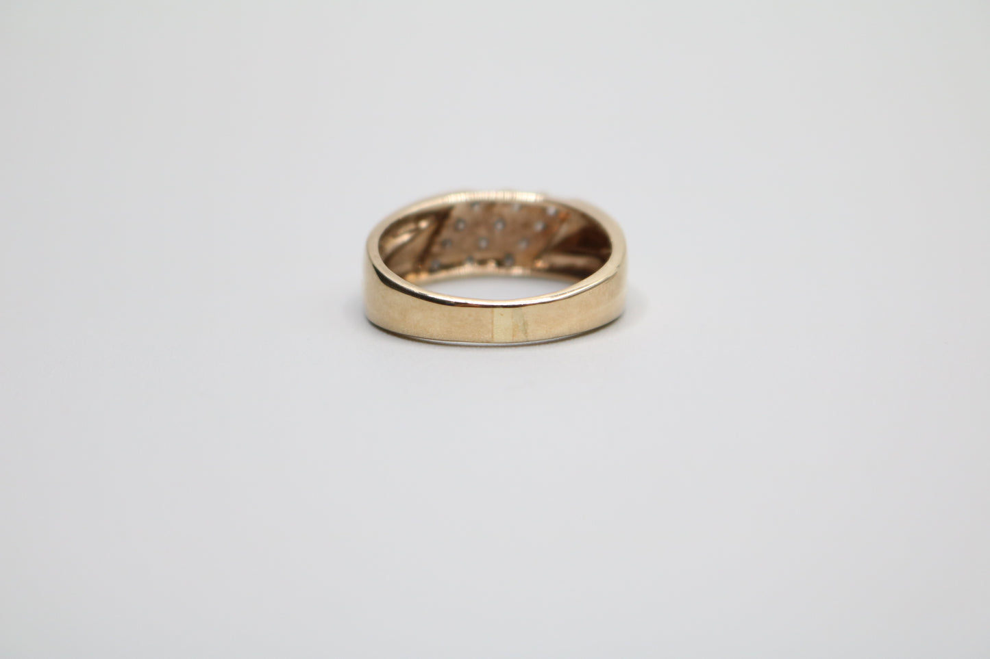 10K Yellow Gold Diamond Band Ring (0.36 CTW)