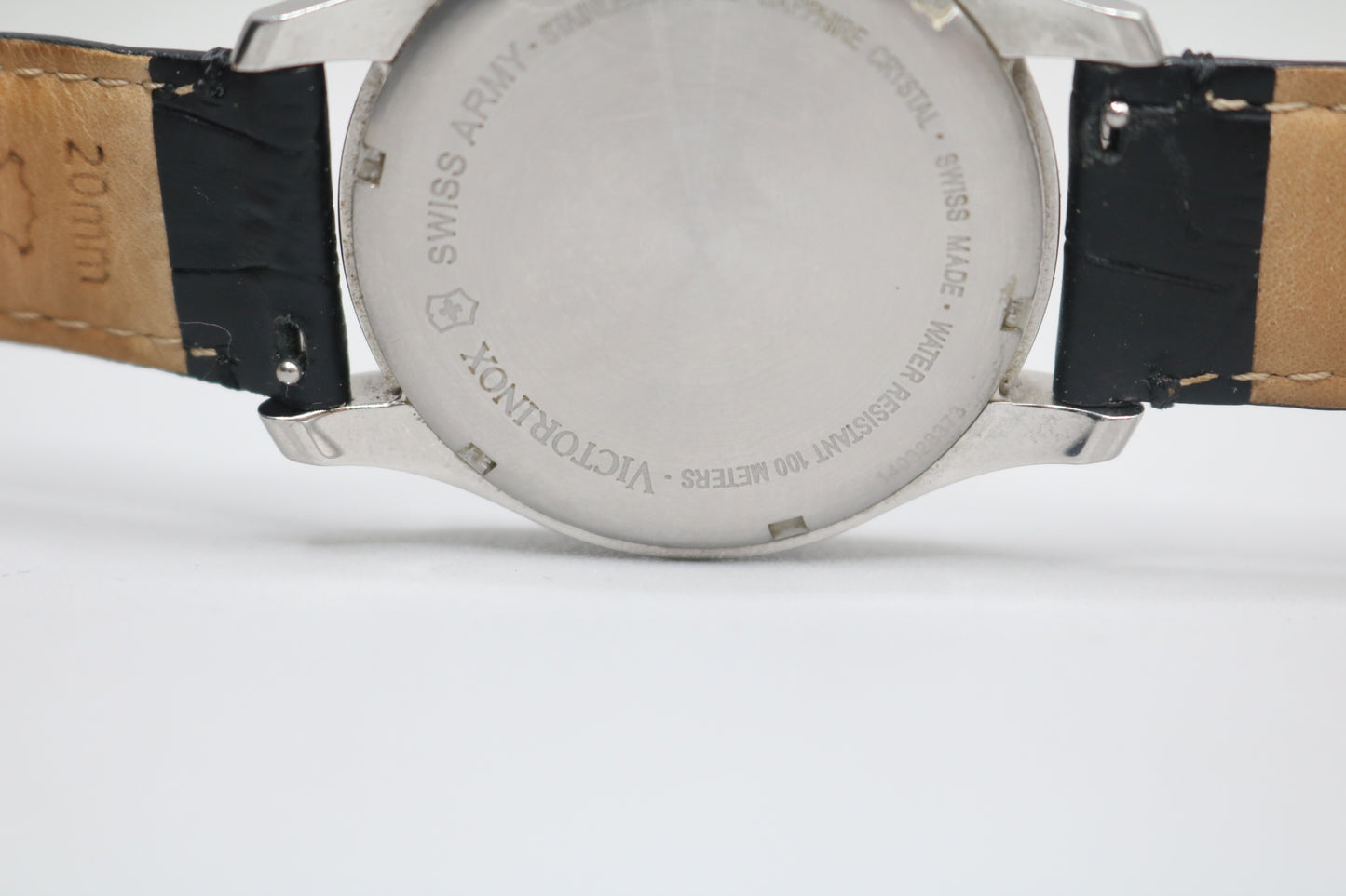 Victorinox Swiss Army Model 241475 Black Dial Watch