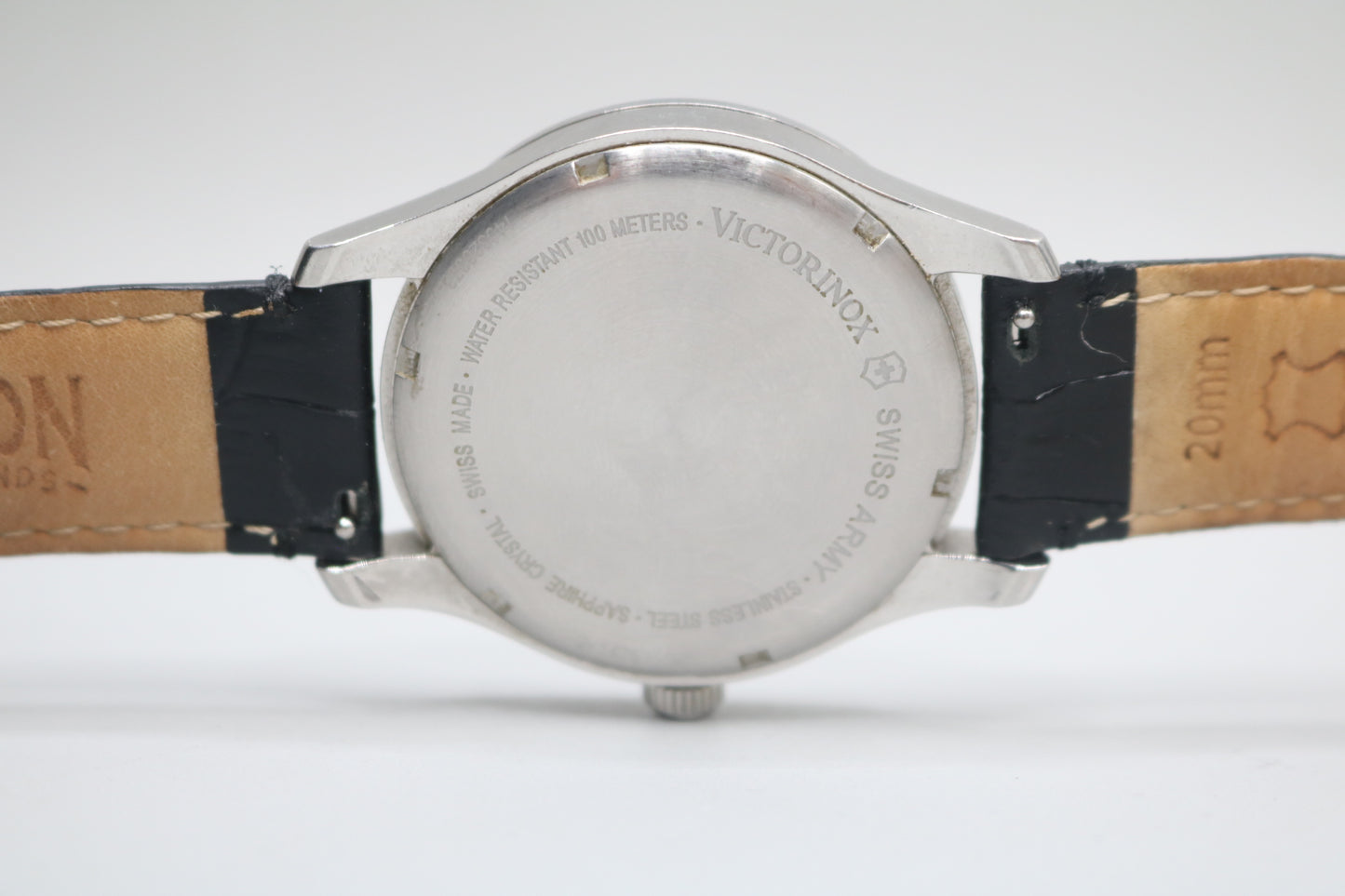 Victorinox Swiss Army Model 241475 Black Dial Watch