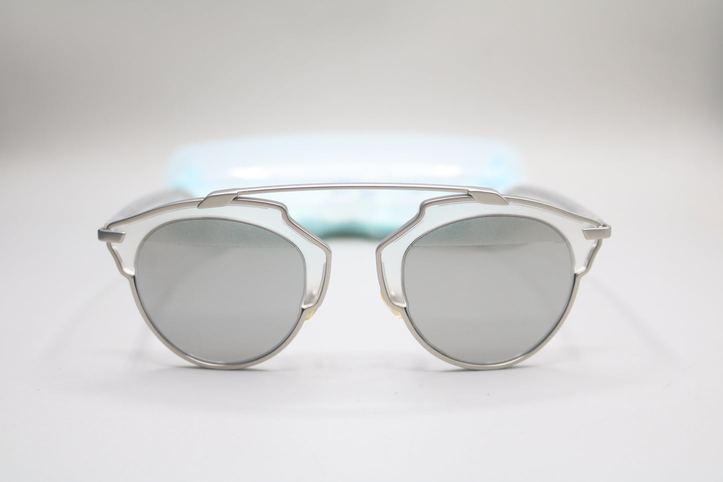 Christian Dior “Dior So Real” Silver Frame Sunglasses