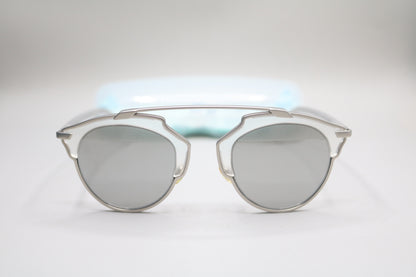 Christian Dior “Dior So Real” Silver Frame Sunglasses