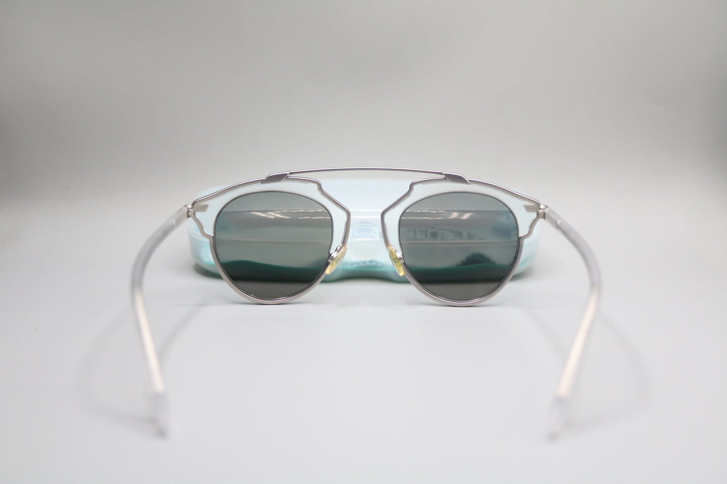Christian Dior “Dior So Real” Silver Frame Sunglasses