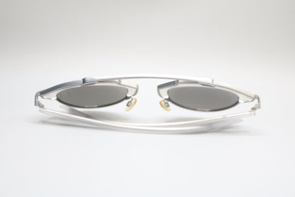Christian Dior “Dior So Real” Silver Frame Sunglasses