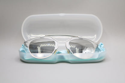 Christian Dior “Dior So Real” Silver Frame Sunglasses