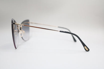 Tom Ford Model TF716 Rose Gold/Gray Gradient Sunglasses