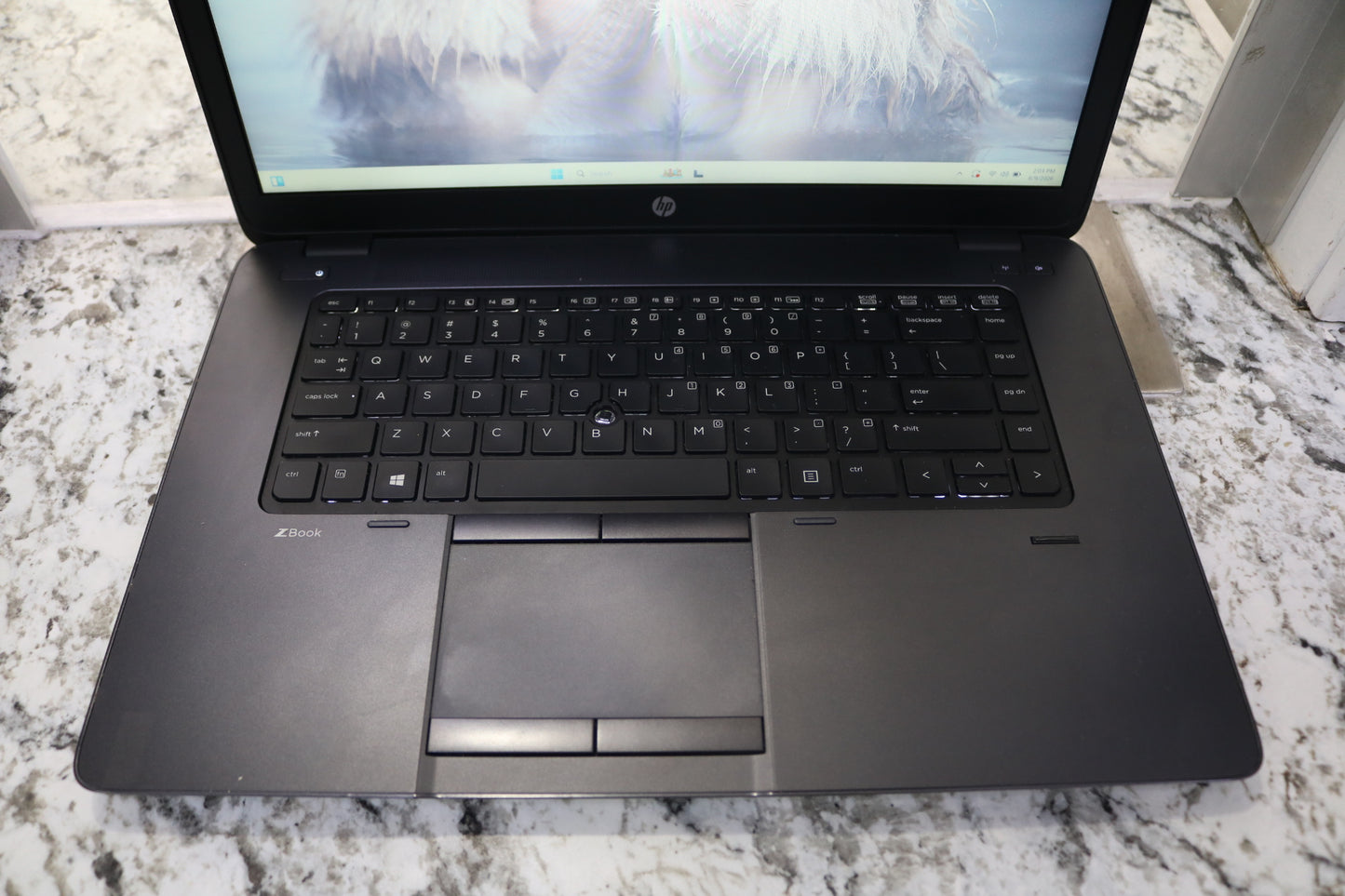 2015 HP ZBook 15u G2 15.6 Inch Laptop  (i7-5500u @ 2.40 GHz, 12GB RAM,  250 GB SSD, Win 11 Pro)