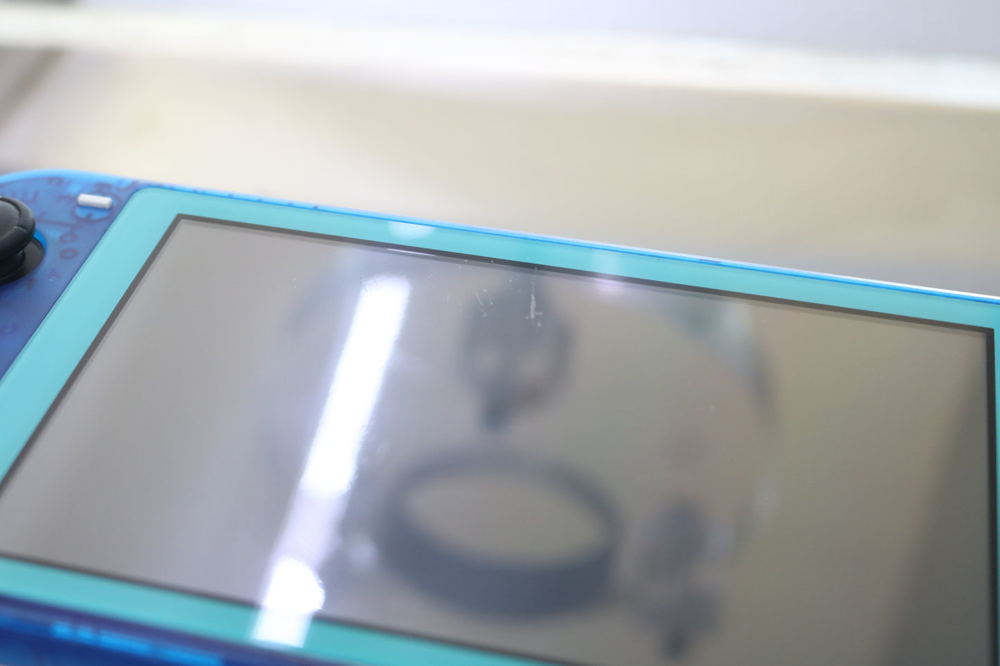 Nintendo Switch Lite HDH-001 (Turquoise Console Base) Transparent Clear Blue